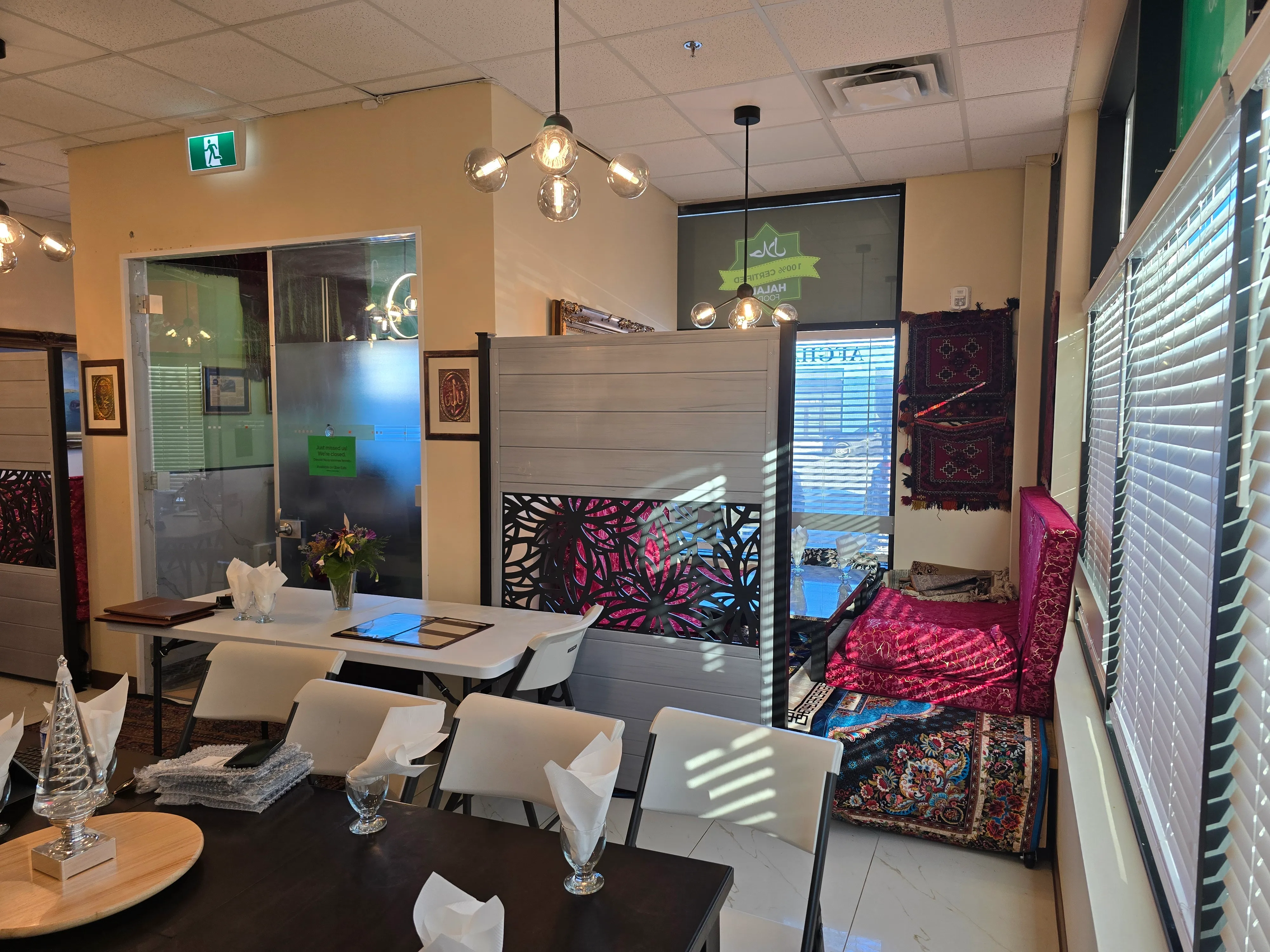 Qabeli Pallaw with lamb shank at Afghan Chopan Kebab Edmonton